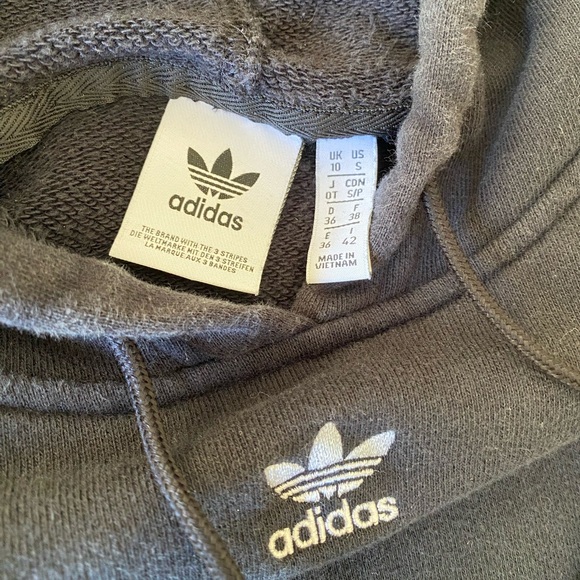 ADIDAS Cropped Hoodie - Picture 3 of 5
